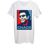 Chaos Dr. Malcolm Dinosaur Film Jeff T-shirt pour homme Blanc, blanc, M