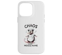 Chaos est Mon deuxième prénom - Funny Possum Coque pour iPhone 14 Pro Max