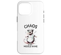 Chaos est Mon deuxième prénom - Funny Possum Coque pour iPhone 16 Pro Max