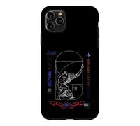 Chaos Fait Partie du Plan Vitruvian Man Y2K Streetwear Coque pour iPhone 11 Pro Max