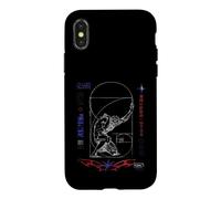 Chaos Fait Partie du Plan Vitruvian Man Y2K Streetwear Coque pour iPhone X/XS