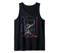Chaos Fait Partie du Plan Vitruvian Man Y2K Streetwear Débardeur