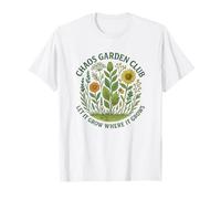 Chaos Garden Club Fleurs Sauvages Nature T-Shirt