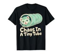 Chaos in A Tiny Tube Furet T-Shirt Graphique avec Valeur