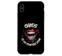 Chaos is My Comfort Zone (déclaration Amusante et Graphique de Clown) Coque pour iPhone XS Max