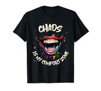 Chaos is My Comfort Zone (déclaration Amusante et Graphique de Clown) T-Shirt