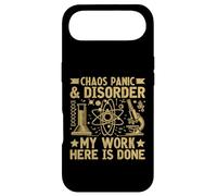 Chaos Panic and Disorder My Work Here is Done Physicien Coque pour iPhone Air