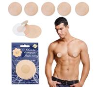 CHAOTEMAI 100 Pièces Cache Teton Homme Fin et Léger Nipple Cover Cache Tetons Femme Respirant Adhésif Protege Mamelon Boob Tape Anti-Rayures Nippies Skin pour Sport Voyages Rendez-Vous Travail