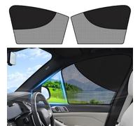 CHAOTEMAI 2 Pièces Pare Soleil Voiture Conception à Double Couche Rideau Voiture Pare Soleil Ne Bloque Pas la Vue Convient à la Plupart des Berlines SUV Monospaces et Petits Camions