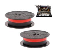 CHAOTEMAI Ruban Machine à Écrire 2 Pièces à Écrire Rétro Rubans pour Machine à Écrire Ruban Encreur Écrire pour OKI ML80, 81, 82, 83, 92, 93, TEC EPS600, MA1100, M2600, UNDERWOOD (Genoux)