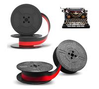 CHAOTEMAI Ruban Machine à Écrire 2 Pièces à Écrire Rétro Rubans pour Machine à Écrire Ruban Encreur Écrire pour OKI ML80, 81, 82, 83, 92, 93, TEC EPS600, MA1100, M2600, UNDERWOOD (Double Cercle) (Geno