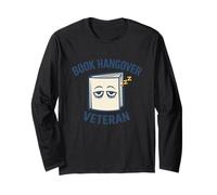 Chaotic Book Lover Lecteur sans charnière Dark Academia Humour Manche Longue