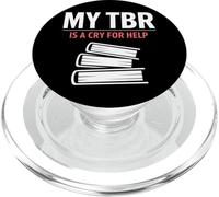 Chaotic Book Lover Lecteur sans charnière Dark Academia Humour PopSockets PopGrip pour MagSafe