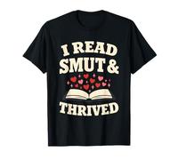 Chaotic Book Lover Lecteur sans charnière Dark Academia Humour T-Shirt