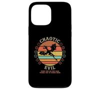 Chaotic Evil Where The XP Comes Vintage D20 Dragon RPG Gamer Coque pour iPhone 13 Pro Max