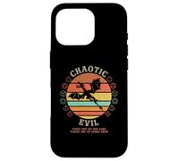 Chaotic Evil Where The XP Comes Vintage D20 Dragon RPG Gamer Coque pour iPhone 16 Pro