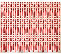 CHAOUYYZ 100/200 Cm Bead Curtain En Cristal Acrylique Plastique Mode, Rideau de Décoration Intérieure Pour Salon, Cloisonnement de Porte, 1 Pièce/Thickness 1.7Mm/27 Sts 100Cm