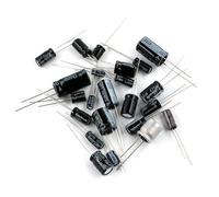 CHAOUYYZ 100 Condensateurs Électrolytiques Alumidip-2 Neufs 10/16/25/35/50/63/100 V, 0,1/0,22/0,47/1/2,2/3,3/4,7/10/22/33/47/100/470 Uf/100Pcs 1B/16V 33Uf 4 * 7