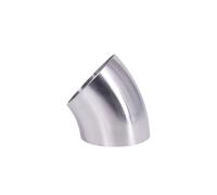 CHAOUYYZ 16, 19, 22, 25, 28, 32, 34, 38, 45, 48, 51 Mm, Coude À 45 Degrés À Souder Bout À Bout, Raccord Inox 304, Brassage Artisanal/316/32Mm Od_45 Degree Elbow