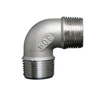 CHAOUYYZ Adaptateur de Réduction de Filetage Femelle/Femelle Bsp 1/4", 3/8", 1/2", 3/4", 1", 1-1/4", 1-1/2", 2", Bsp Mâle, Coude À 90 Degrés, Pour Eau Et Gaz/Bspt Male/3L4 To 1L2 Inch Bsp