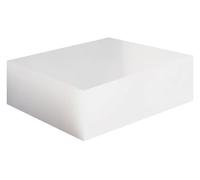 CHAOUYYZ Bloc de Silicone, Coussinet Amortisseur En Silic100 X 200 X 35 Mm - 100 X 200 X 50 Mm Pour Lave-Linge, Sèche-Linge Et Tapis de Course/100 * 200 * 40Mm