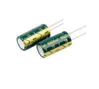 CHAOUYYZ Condensateur Alumi6,3 V, 10 V, 16 V, 25 V, 35 V, 100 µf, 220 µf, 330 µf, 680 µf, 1 000 µf, 470 µf, Haute Fréquence, Faible Esr/10V1500Uf 10Pcs
