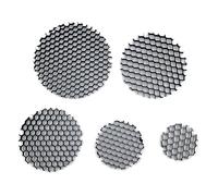 CHAOUYYZ Lot de 10 Spots Led Ronds Encastrables, Avec Grille Nid D'Abeille, Antireflet Etéblouissement, En Aluminoir/35Mm