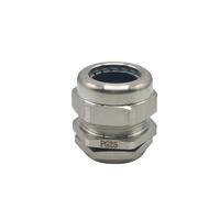 CHAOUYYZ Presse-Étoupe Étanche En Acier Inoxydable 304, Ip68, Pg7, Pg9, M12, M16, Joint Métallique Pg13,5, M20*1,5, Joint de Fixation de Câble Avec Joint D'Étanchéité (Pg16 Compatible Avec Les Câbles