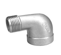 CHAOUYYZ Raccord Réducteur Femelle-Mâle 1/4", 3/8", 1/2", 3/4", 1", 1-1/4", 1-1/2", 2", Bsp Femelle, Raccord de Tuyau En Acier Inoxydable 304/Bspt/2 To 1-1L2 Inch
