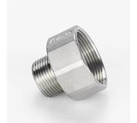 CHAOUYYZ Raccord Réducteur Femelle-Mâle 1/4", 3/8", 1/2", 3/4", 1", 1-1/4", 1-1/2", 2", Bspp, Adaptateur de Raccord de Tuyau En Acier Inoxydable 304/ Color/Dn40 To Dn20