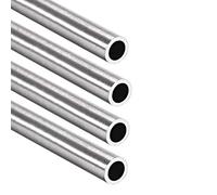 CHAOUYYZ Tuyau de Précision En Tube D'Acier Inoxydable 304, Diamètre Extérieur de 4,8 Mm, Longueur 500 Mm, 4 Pièces, Épaisseur de Paroi 0,2/0,5/1 Mm/Wall Thick 1Mm