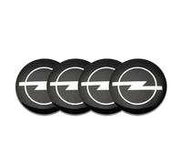 CHAOWEIFB Autocollants Cache Moyeu Voiture 50mm pour Opel Grandland 2021-, Enjoliveur Centre Roue Couvercle de Moyeu Badge Autocollants Tuning Accessoires Lot de 4