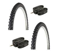 CHAOYANG 2 pneus VTT chambres à air 24 x 1,95 pour VTT vélo Pneu ...