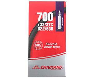 CHAOYANG Camera d'Aria 700x33/37 Valvola Presta 48mm Filettata