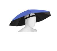 Chaoyilian Chapeau Parapluie,Parapluie De Tete,Chapeau Parapluie Pliable,Chapeau De Parapluie De PêChe,avec Bandeau RéGlable,Protection Contre La Pluie Et Le Soleil,pour PêChe RandonnéE
