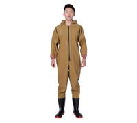 chaoyilian Chasse Waders Poitrine avec Bottes imperméable Respirant Crosswater pêche,Waders Peche Homme,Chasse Waders,Poches et Crochets,Antidérapant,Respirant,pour Pêche et Chasse avec Poche