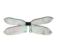 Chaoyinn Ailes Libellule Transparentes Avec Dégradé Couleur Ailes Cigale Accessoires Cosplay Fée Des Bois Pour Les Soirées Dhalloween Noir Taille unique