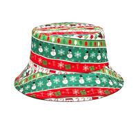 Chaoyinn Chapeau De Mode En Forme De Seau Chapeau De Père Noël Ou De Pêcheur Pour Les Dames Et Les Hommes Idéal Pour Voyages En Plein Air Et Randonnées Vert A Taille unique