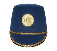 Chaoyinn Chapeau Soldat Denfant Casquette Dirigeant Casquette Performance Pour Adultes Bleu Taille unique