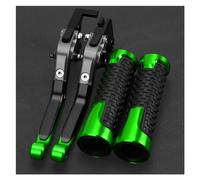 CHAOYUEYOUPIN AVLIK Pour Kawasaki Z800 Z 800 Z800E VeRsion 2013 2014 2015 2016 2017 Accessoires Moto Leviers Embrayage Frein Poignée Poignées Guidon Jeu leviers frein embrayage (Couleur : 14)