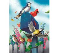 Chaozhirui Kit de broderie au point de croix à motifs faciles pour adultes et débutants 11CT à faire soi-mêmeManigances amoureuses Couleurs de fil éclatantes- 40x50cm (Amour)