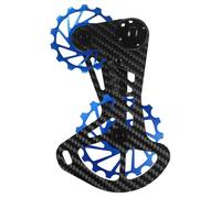 Chape de dérailleur arrière céramique Nova Ride Shimano SLX XT XTR Bleu