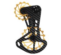 Chape de dérailleur arrière céramique Nova Ride Shimano SLX XT XTR Doré