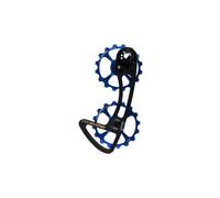 Chape de derailleur cyclingceramic oversized 16 16t pour derailleur mecanique sram rival force red 11v bleu