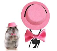 CHAPE DE RABBIT TOP - Ensemble De Chapeau En Feutre Et De Haut Réglable | Costume De Compagnie De Vacances Doux Pour Lapins, Cobayes Et Hérissons | Accessoire Habillé Confortable Pour Les Séances Phot