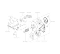 Chape interne campagnolo chorus super record 12v sans galets