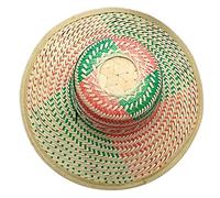 Chapeau à cordon de serrage personnalisable avec pince intégrée pour randonnée et camping, protection de tête multifonction, accessoire de pêche, couleur, Taille unique