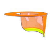 Chapeau à Large Bord de Chantier Protection Solaire Intégrale | Tissu Pliable, Ventilation Renforcée, Couvre-nuque Inclus, Usage Extérieur et Sites de Construction