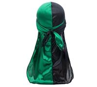 Chapeau à longue queue, foulard en satin bicolore élastique, bandana pour cheveux, style hip-hop/1