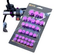 Chapeau à vis de moto, 5 couleurs, cache-vis pour moto, cache-vis, cache-écrous de moteur décoratifs, accessoires de modification de moto